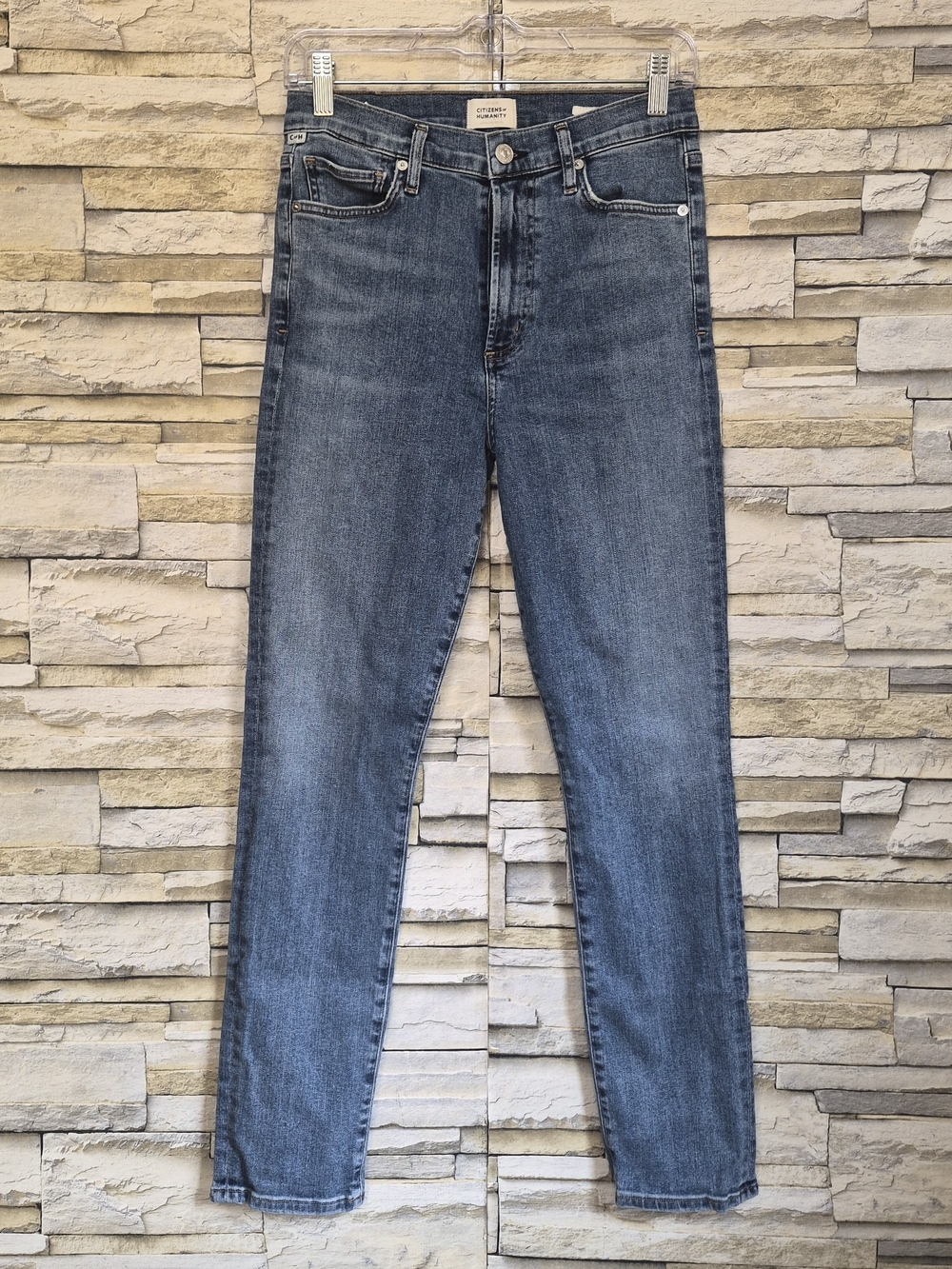 ​Citizens of Humanity Slim Jeans Women's 27 Medium Wash Stretch Premium Denim
